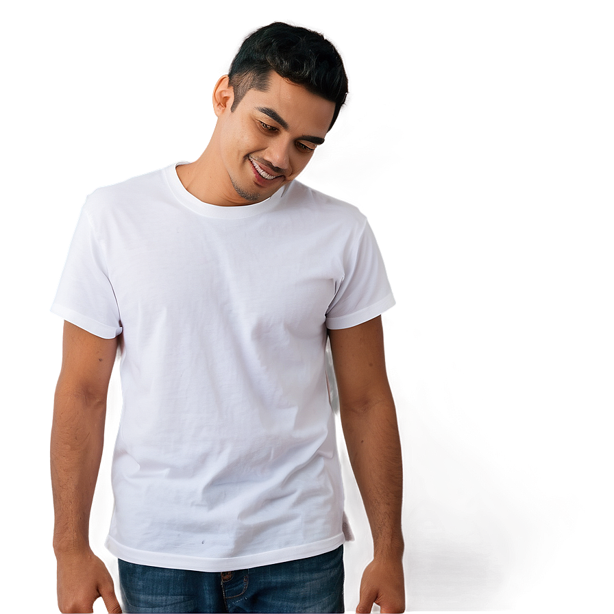 Classic White Tee Png 67 PNG Image