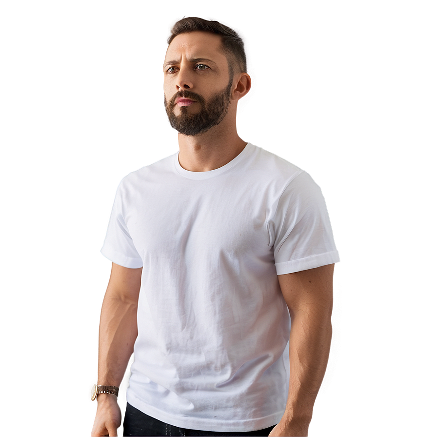 Classic White Tshirt Png 05252024 PNG Image