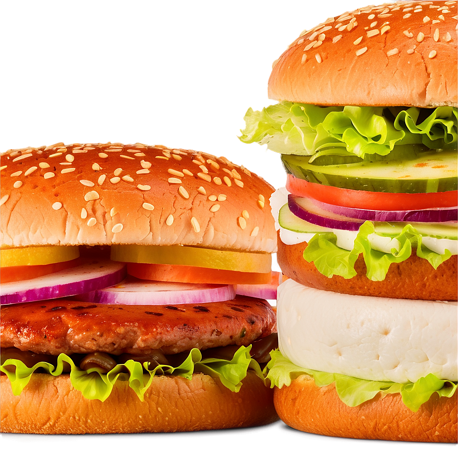 Classic Whopper Burger Png Pvo82 PNG Image