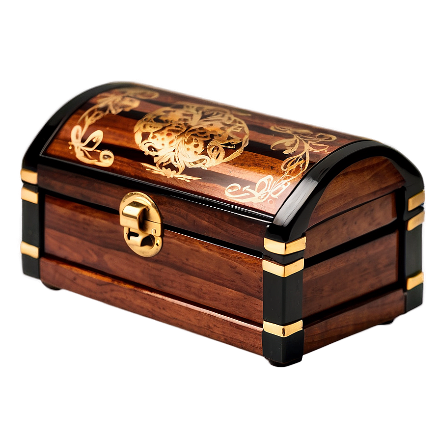 Classic Wooden Music Box Png 06282024 PNG Image