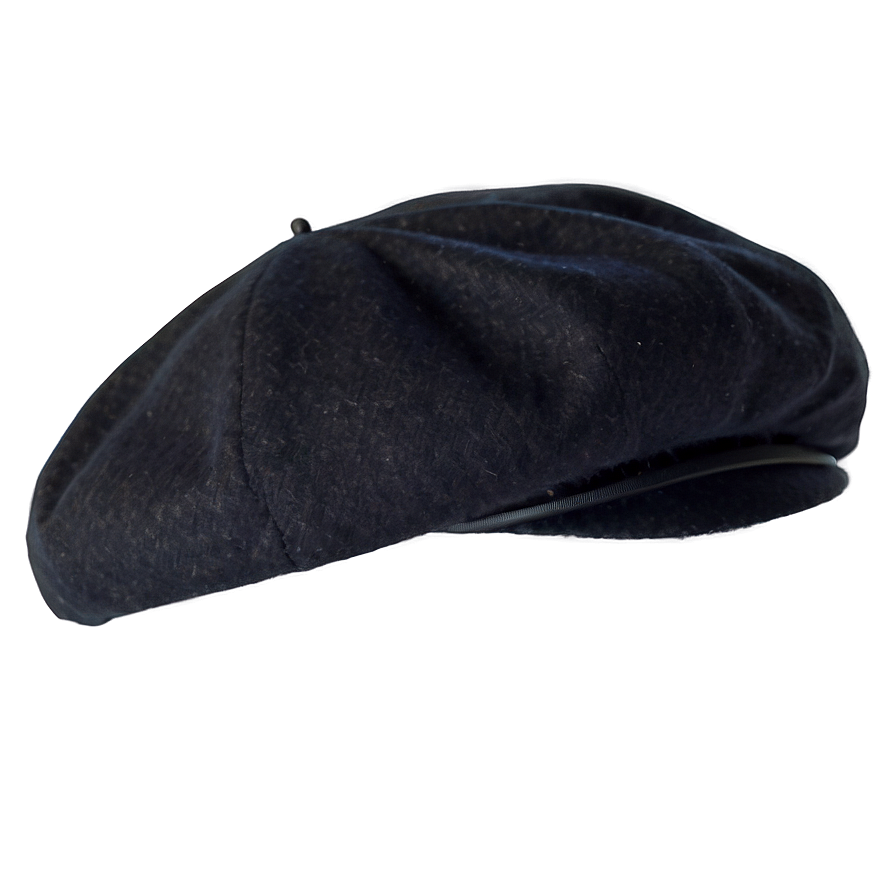 Classic Wool Beret Png 06122024 PNG Image