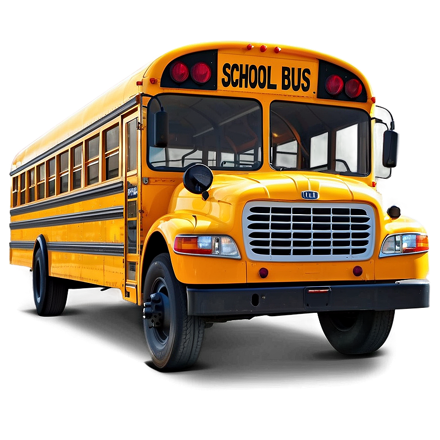 Classic Yellow School Bus Png 05062024 PNG Image