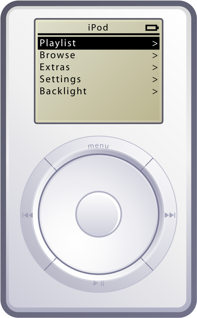 Classici Pod Interface PNG Image