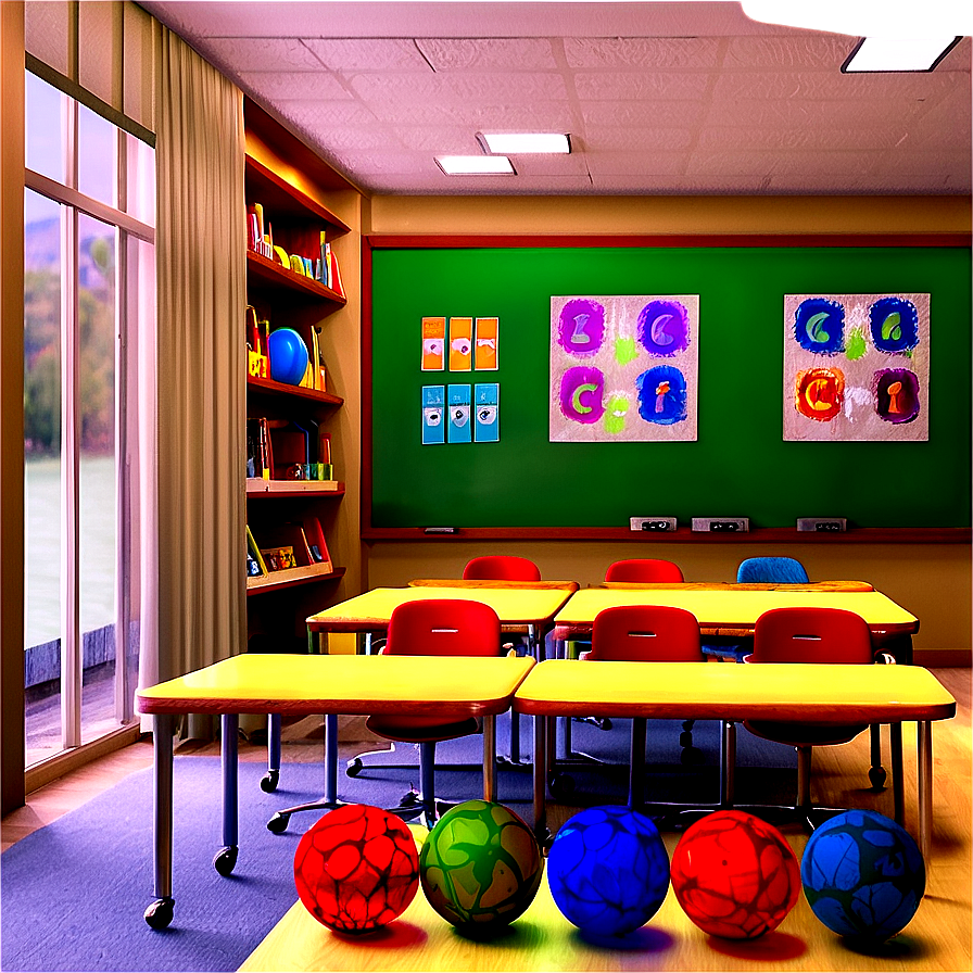 Classroom Design Png Qws PNG Image