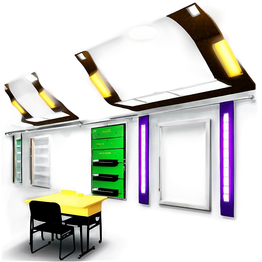 Classroom Lighting Png Myj PNG Image