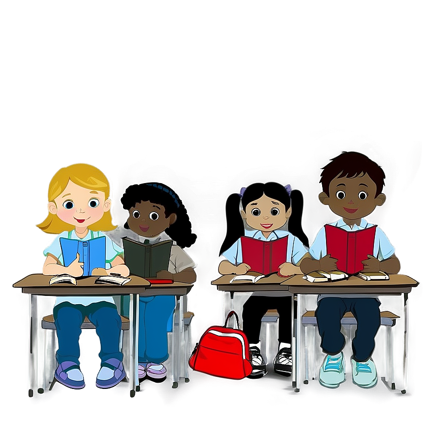 Classroom Students Png Jtt9 PNG Image