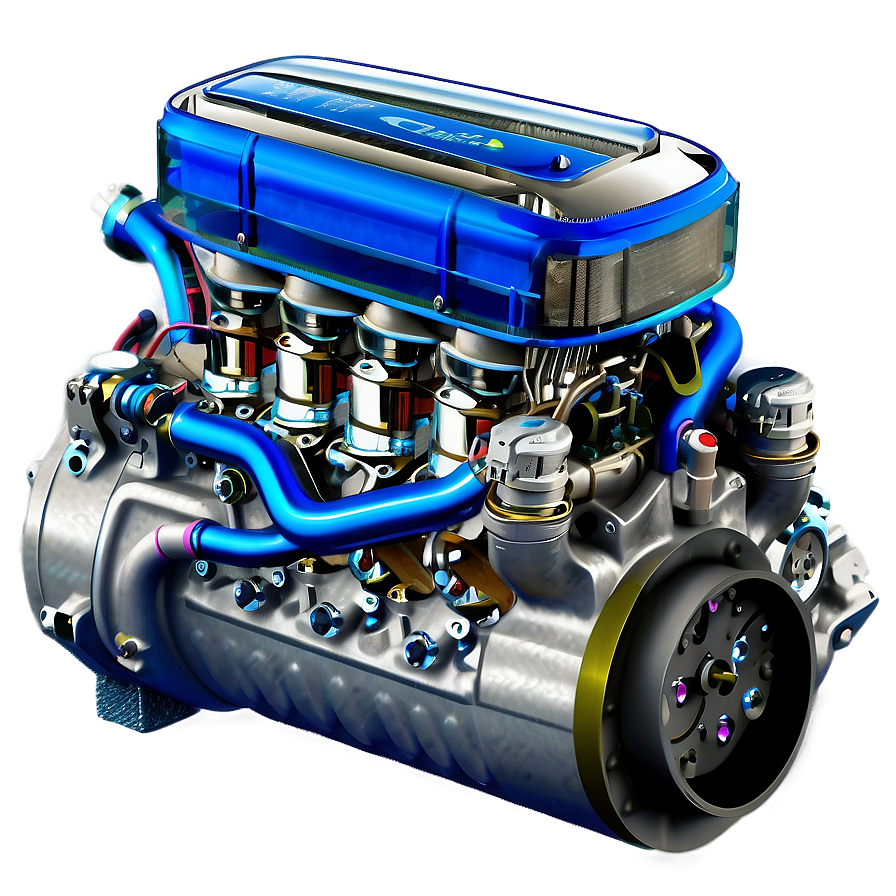 Clean Energy Car Engine Png 06132024 PNG Image