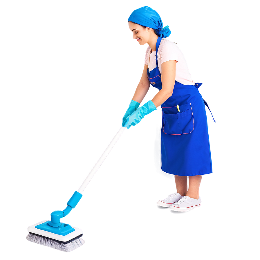 Cleaning Lady D PNG Image