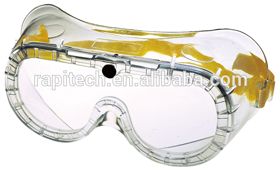 Clear Safety Goggles Industrial Protection PNG Image