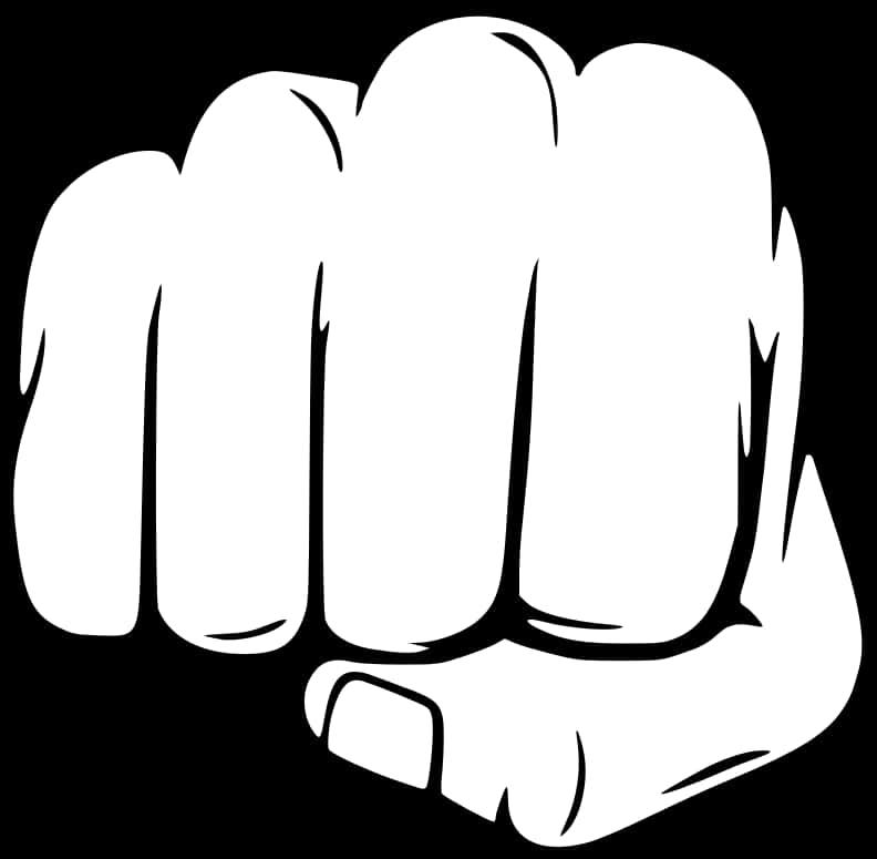 Clenched Fist Icon PNG Image