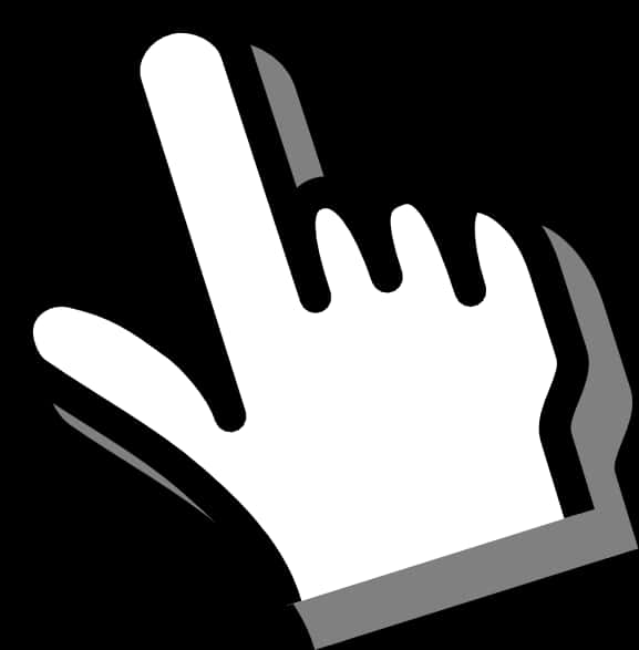 Clicking Hand Icon PNG Image