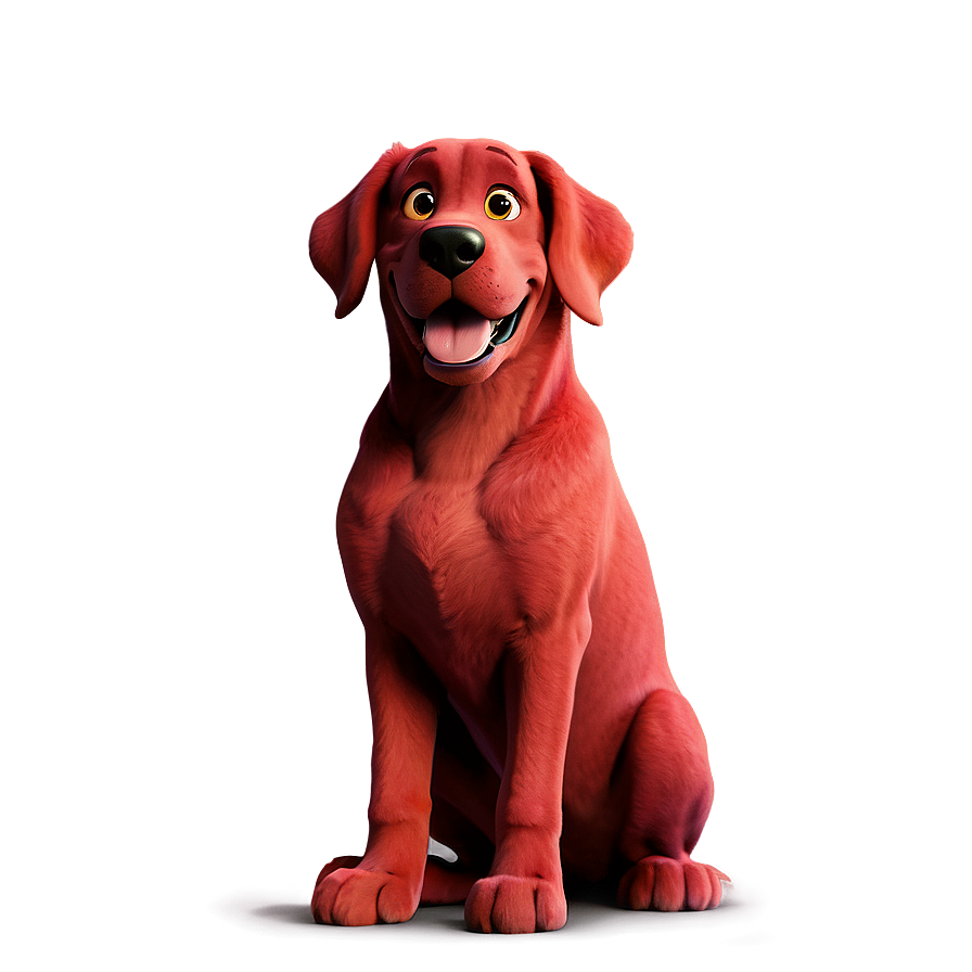 Clifford The Big Red Dog A PNG Image