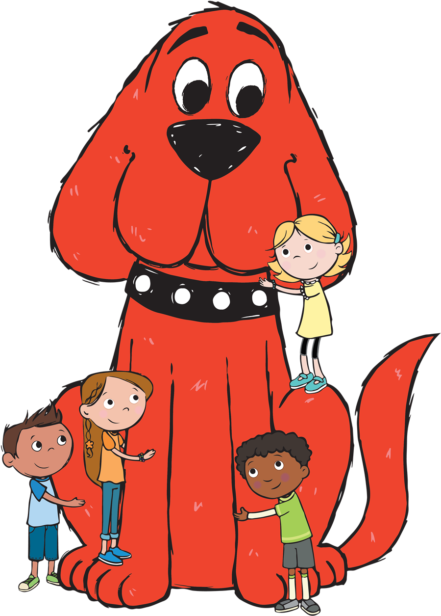 Cliffordand Friends PNG Image