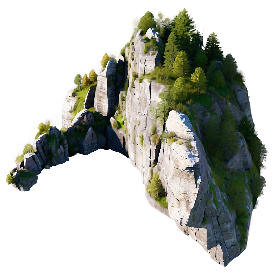 Cliffside Rock Formation Png Bai86 PNG Image