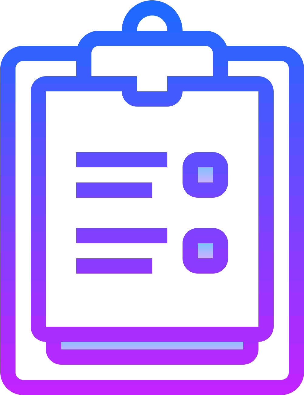 Clipboard Icon Vector PNG Image