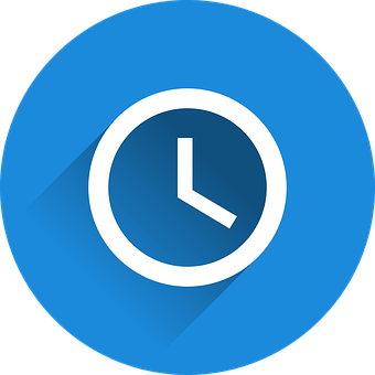 Clock Icon Graphic PNG Image