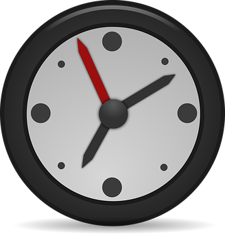 Clock Icon Graphic PNG Image