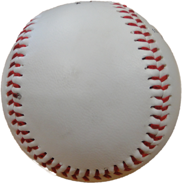 Close Up Baseball Stitches PNG Image