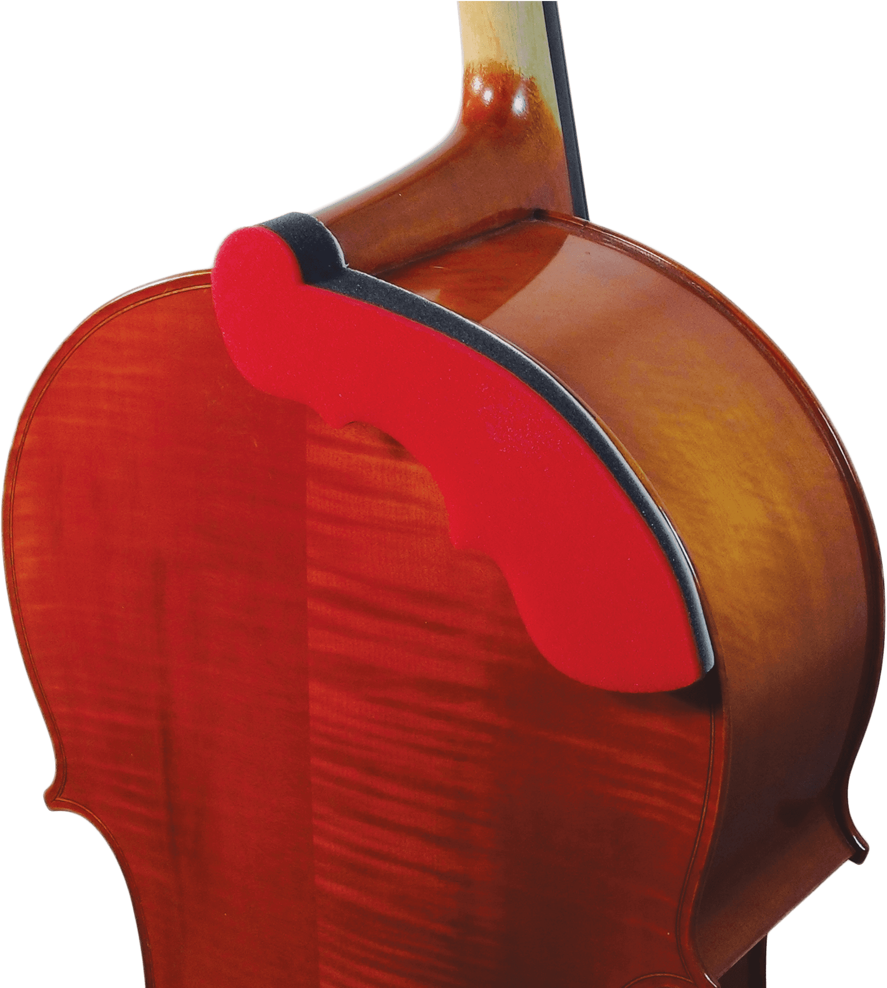 Close Up Cello With Mute Attached.png PNG Image