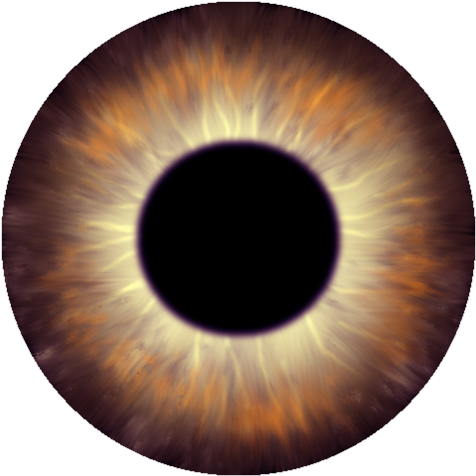 Close Up Human Iris Texture PNG Image