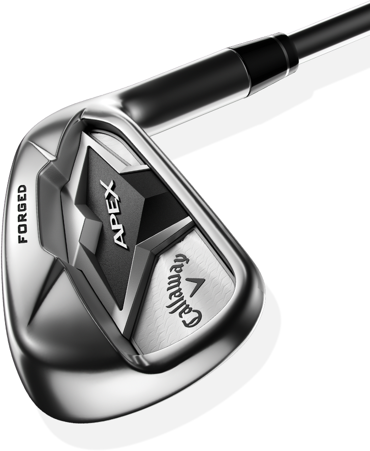 Close Up Modern Golf Iron Club PNG Image