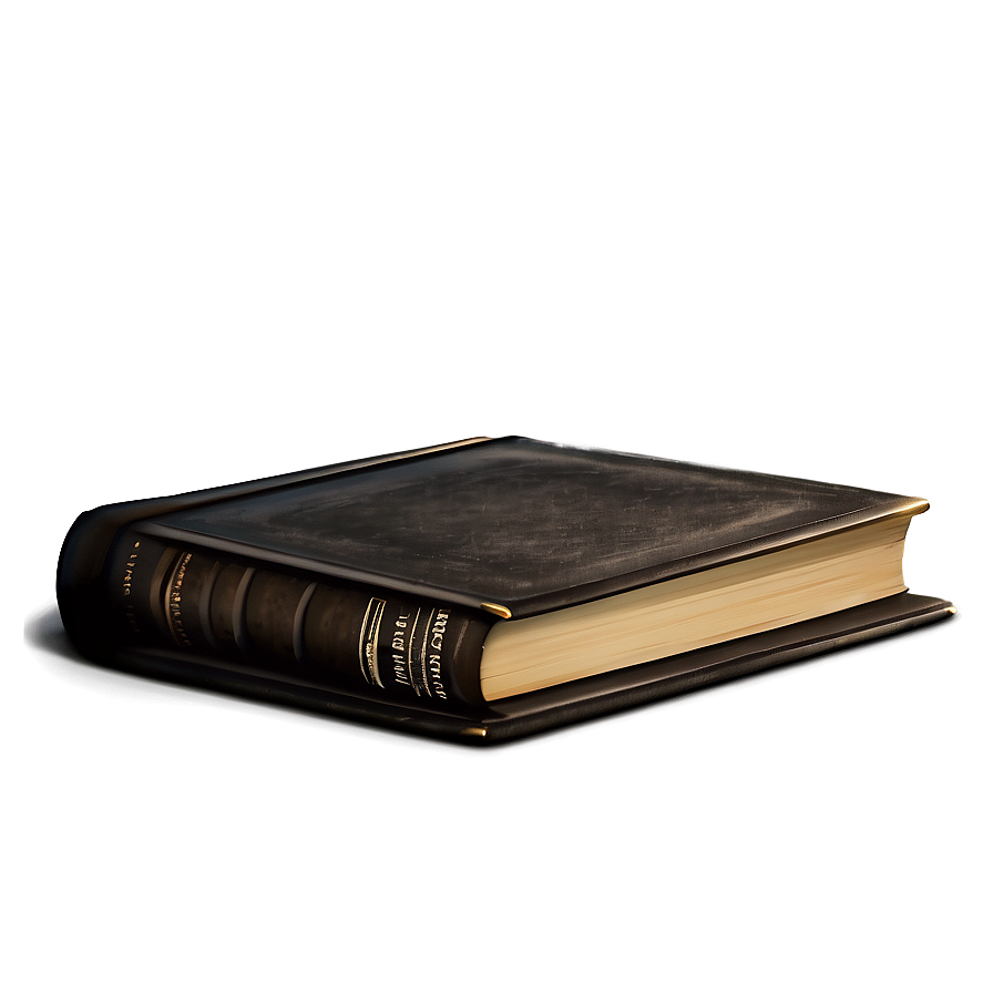 Closed Book With Shadow Png Vkj PNG Image