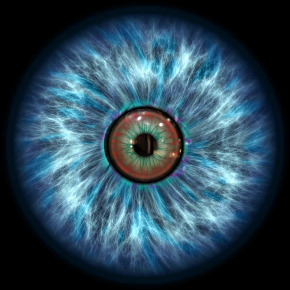 Closeup Detailed Human Eye PNG Image