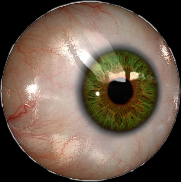 Closeup Green Human Eye PNG Image