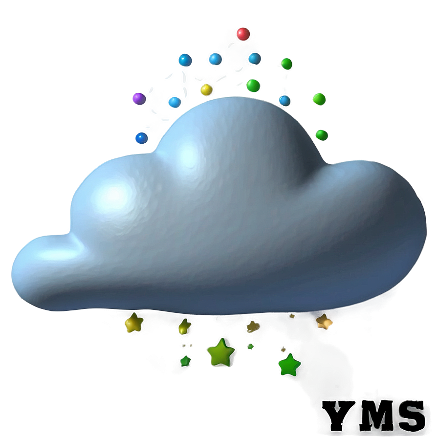 Cloud Cartoon D PNG Image