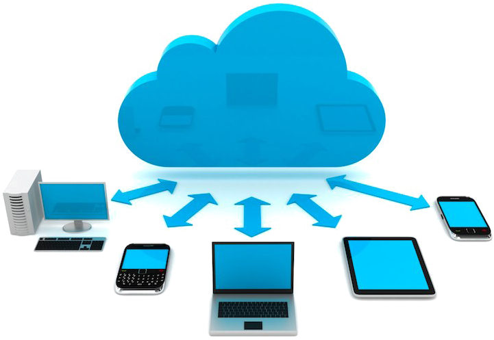 Cloud Computing Connectivity Concept PNG Image