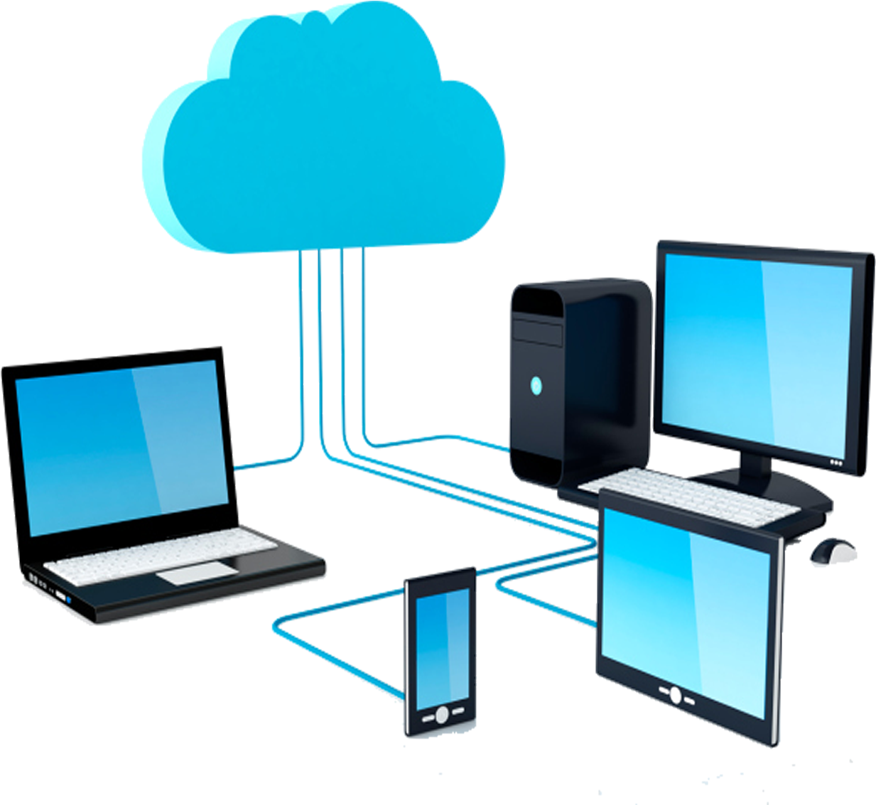 Cloud_ Computing_ Connectivity PNG Image