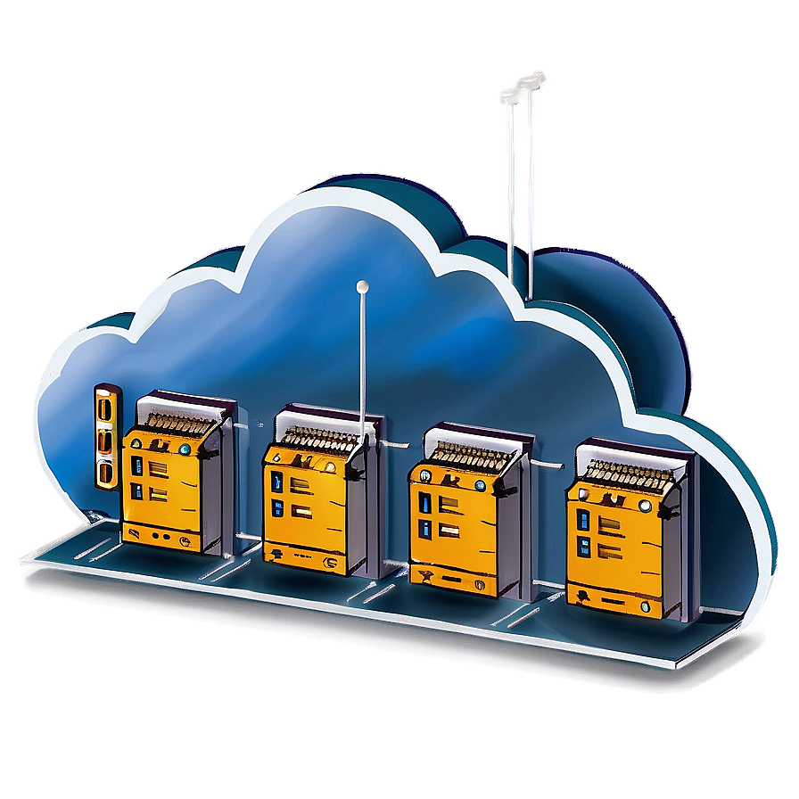 Cloud Computing System Infrastructure Png Cbp PNG Image