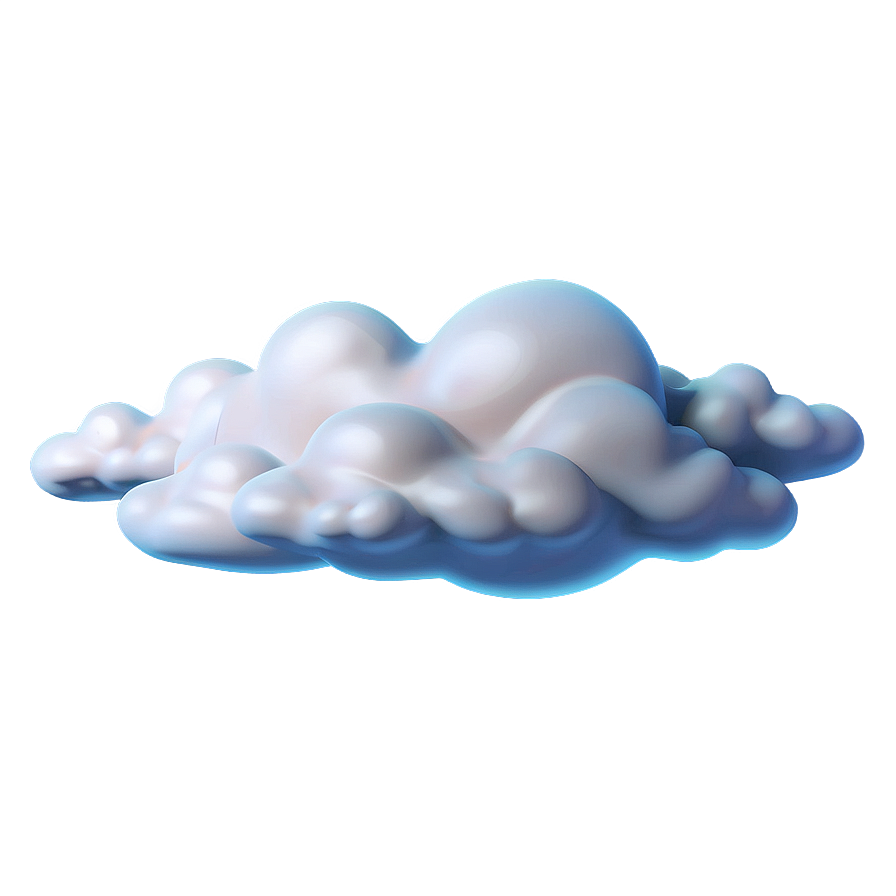 Cloud In Sky Cartoon Png Dee45 PNG Image