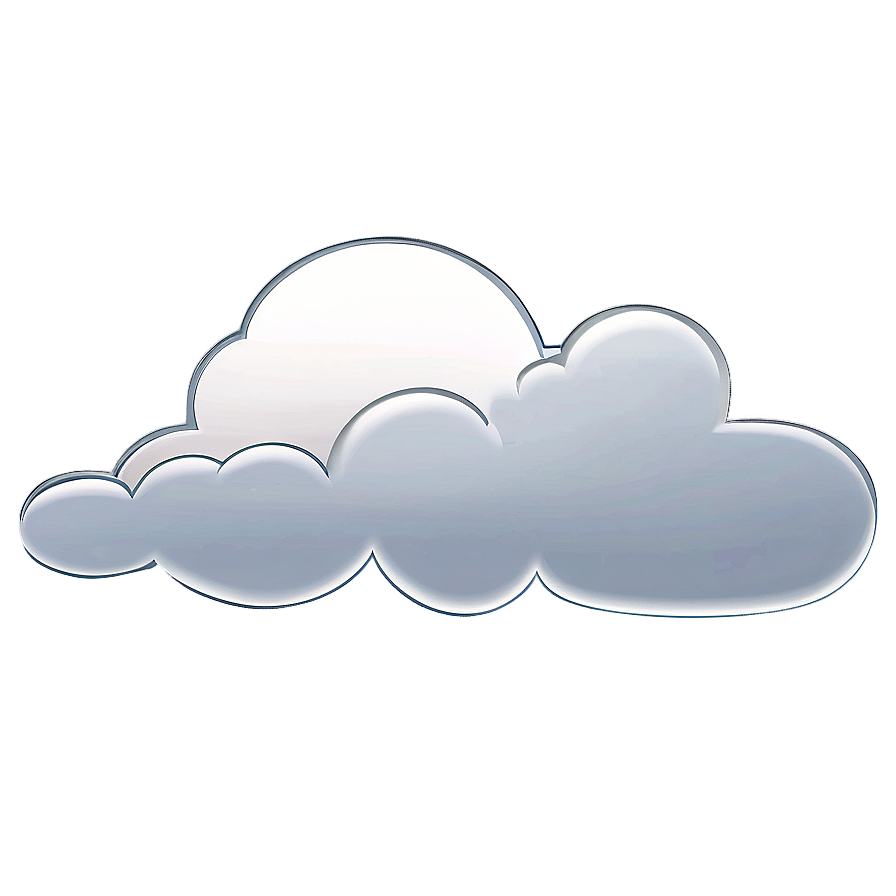 Cloud Outline Clipart Png Nwm PNG Image