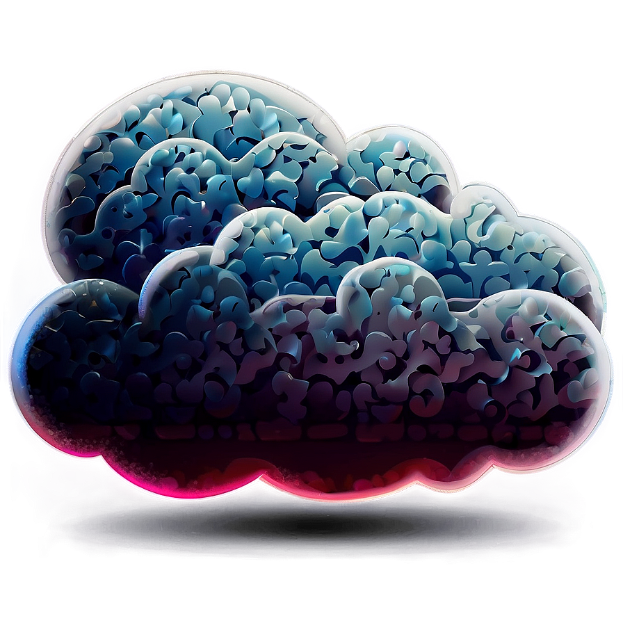 Cloud Shapes Clipart Png 05252024 PNG Image