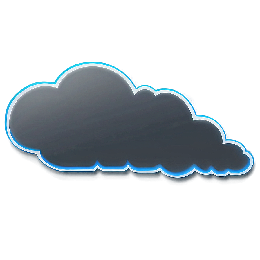 Cloud Silhouette Clipart Png 05252024 PNG Image