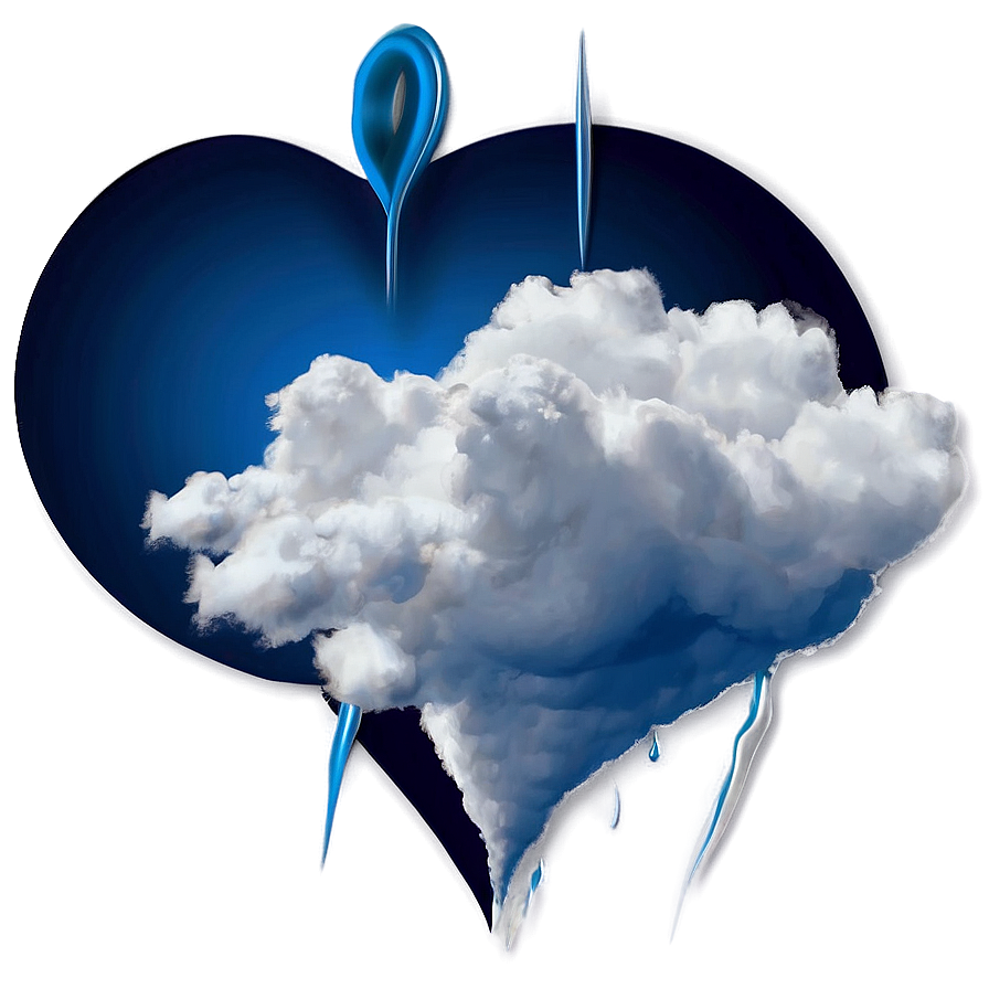 Cloud With Heart Png Mmv PNG Image