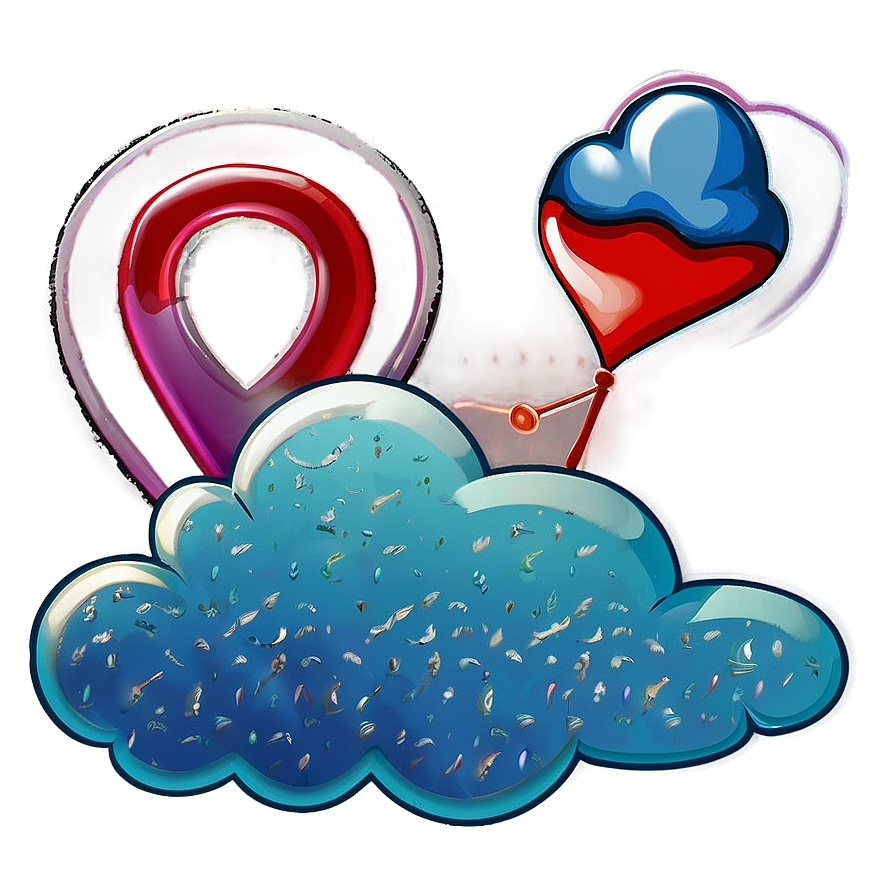 Cloud With Heart Png Xyq23 PNG Image