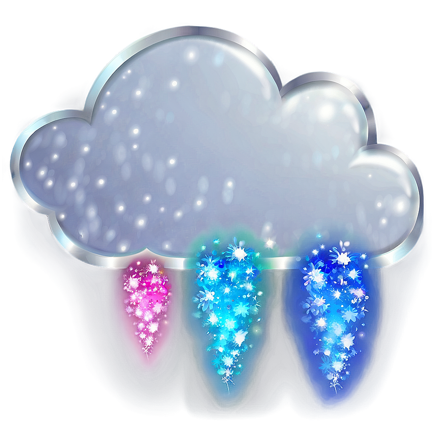 Cloud With Sparkles Png 06252024 PNG Image