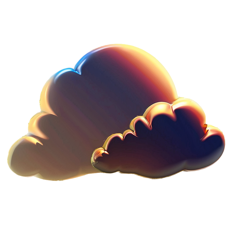 Cloud With Sun Png 95 PNG Image