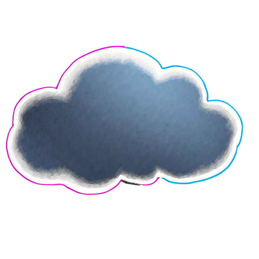 Cloud With Sun Rays Png 25 PNG Image