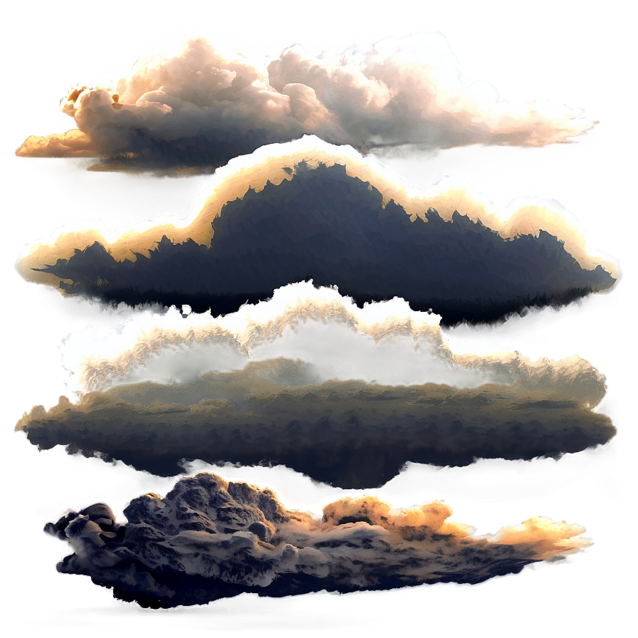 Clouds Silhouette Png 35 PNG Image