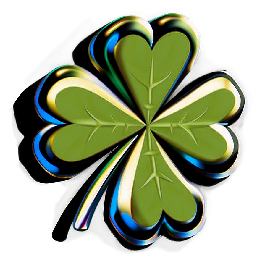 Clover Silhouette Png 06122024 PNG Image