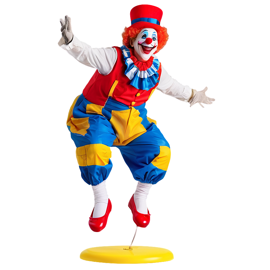 Clown Balancing Act Png Qlx55 PNG Image