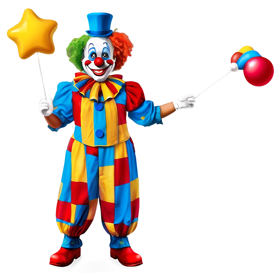 Clown Costume Png 06242024 PNG Image