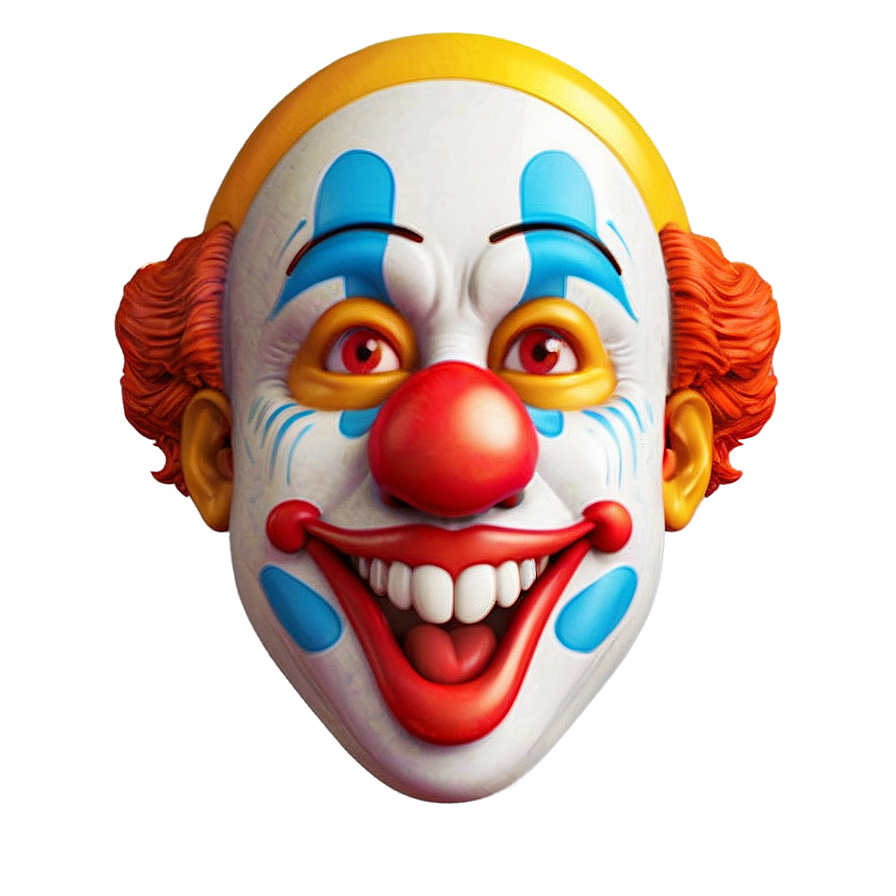 Clown Emoji Illustration Png 05252024 PNG Image