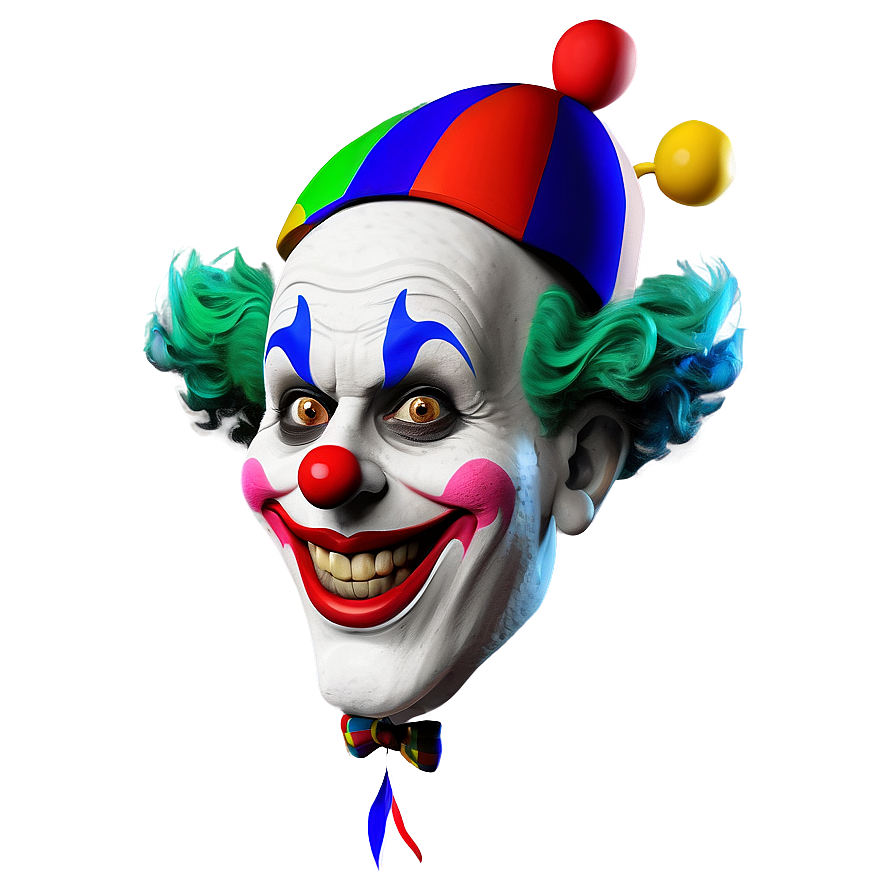 Clown Face Caricature Png 06272024 PNG Image