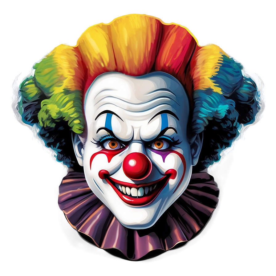 Clown Face Vector Art Png 46 PNG Image