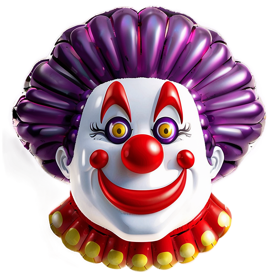 Clown Head Balloon Png Kyu PNG Image