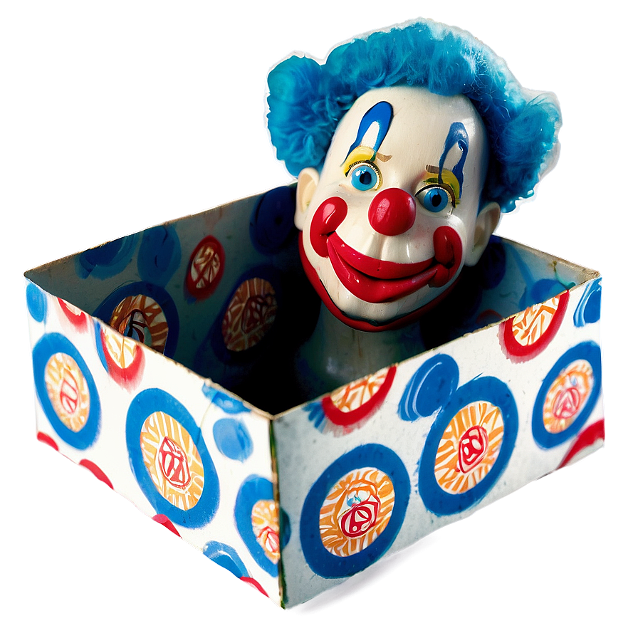 Clown In A Box Toy Png 36 PNG Image